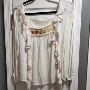 Brand new with tags size large Rocks & indigo top